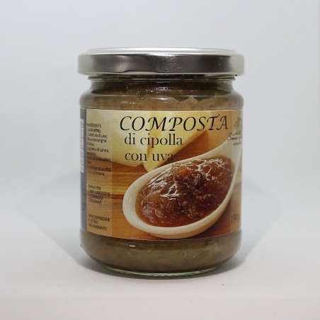 Composta di cipolla e uva