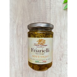 Barattolo di friarielli sott'olio