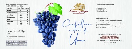 Confettura extra di uva